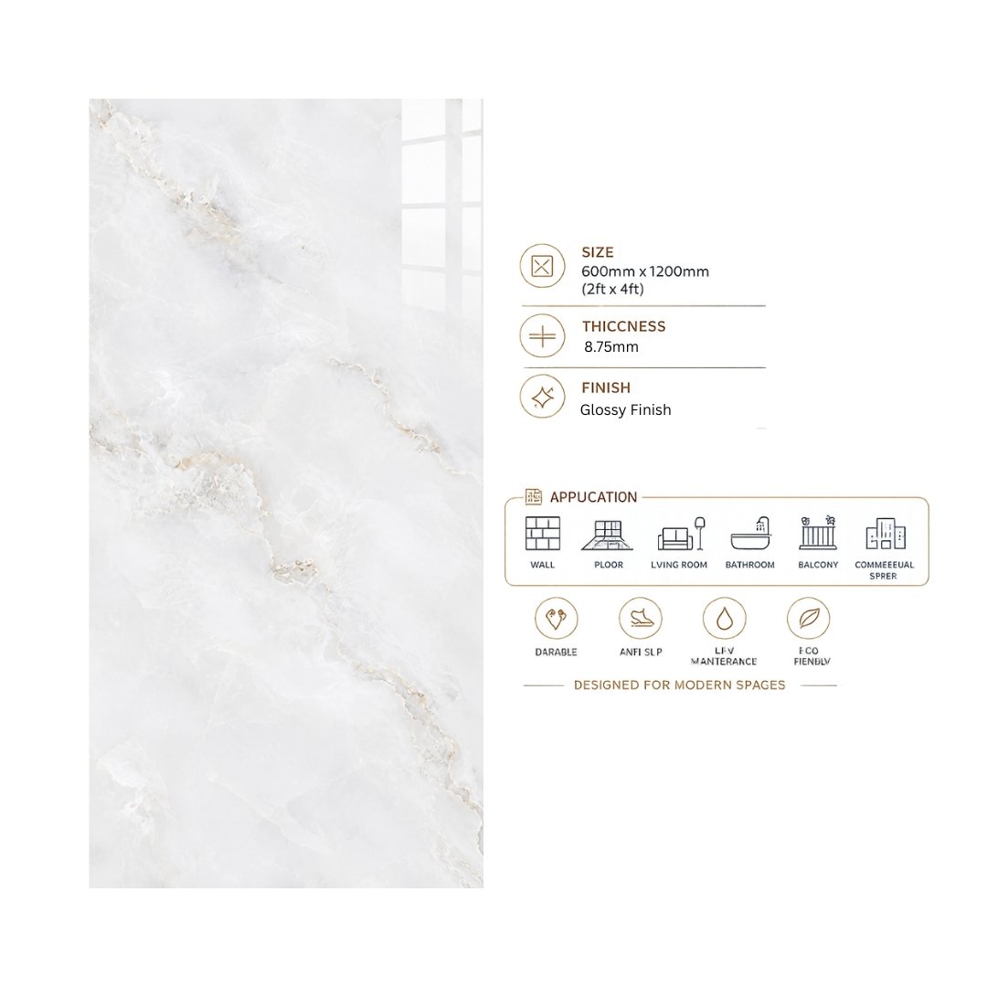 CA Viser onyx White 
